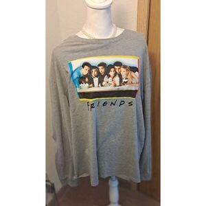 Friends w/ Milkshakes TV Show Long Sleeve T Shirt PreOwned Size 2XL
